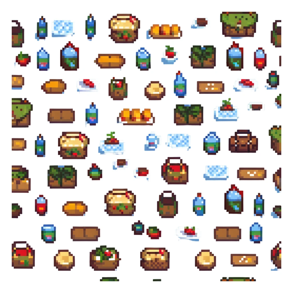 picnic in the park sticker