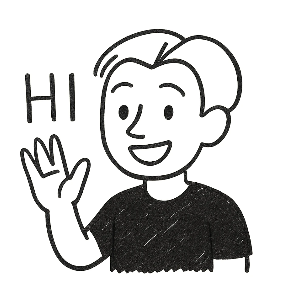 Keep the t-shirt black and the background fully transparent, everything else unchanged. sticker