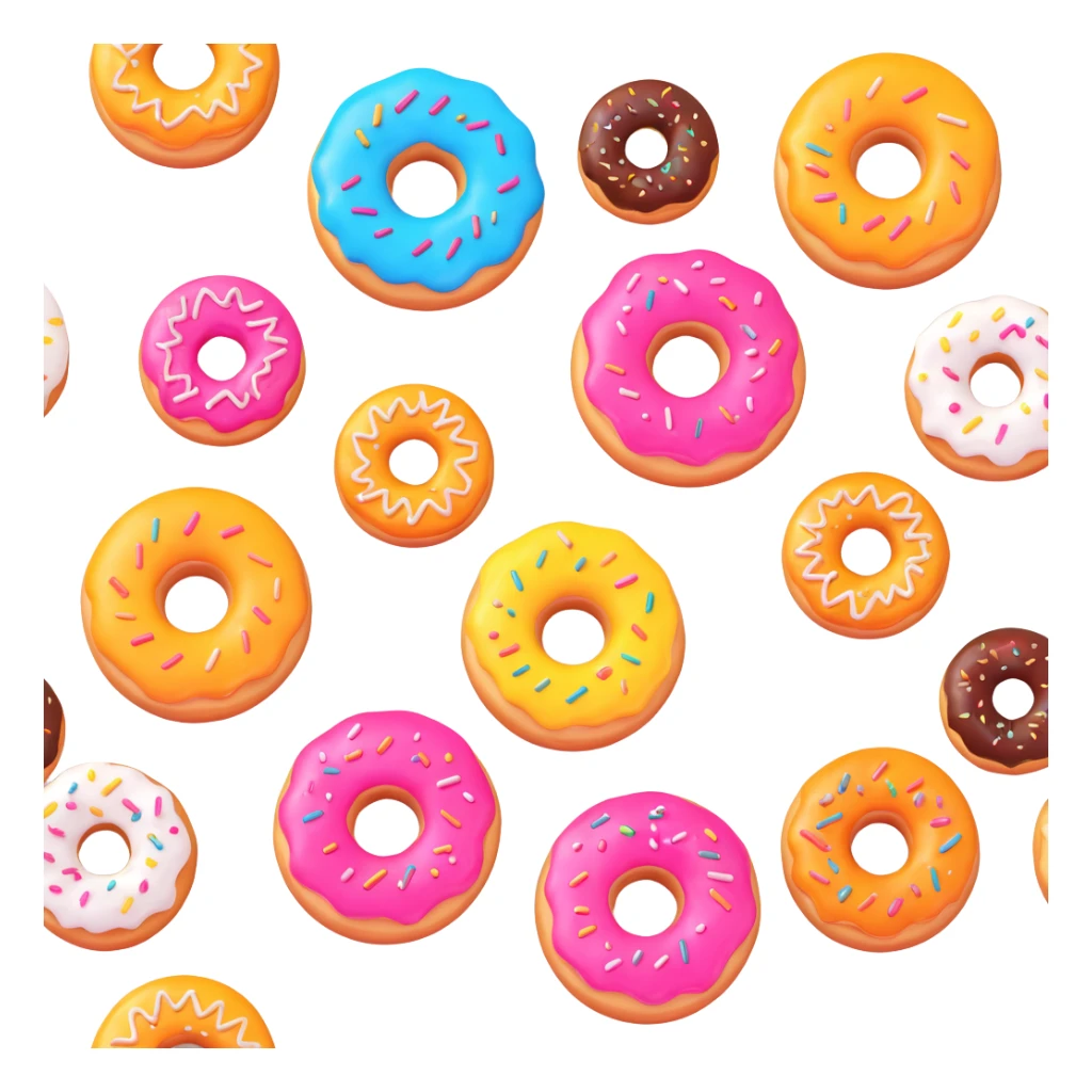 donut sticker