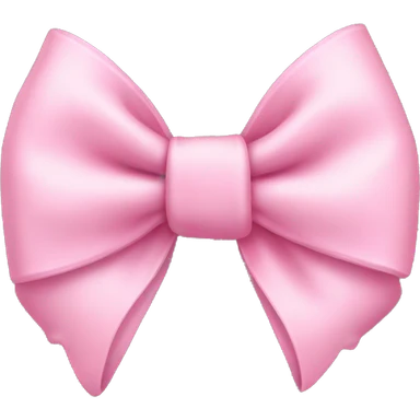 Baby pink bow sticker