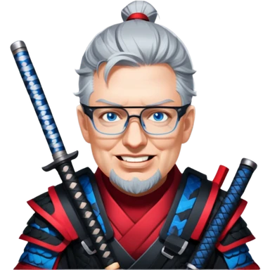 Daring Samurai sticker