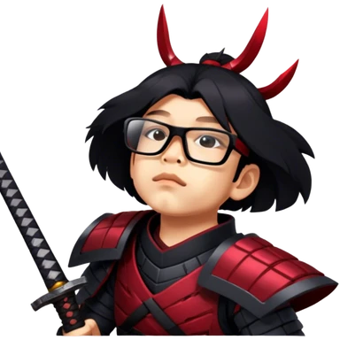 Fierce Samurai sticker