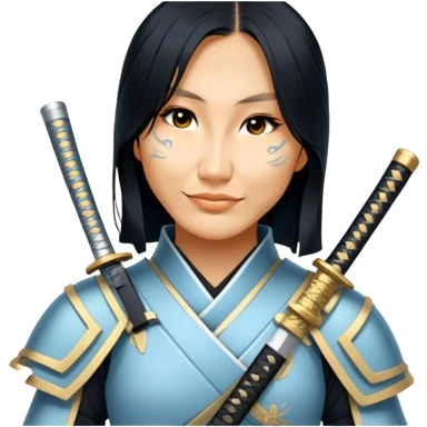 Elegant Samurai sticker