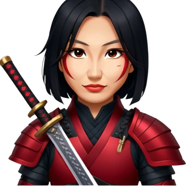 Fierce Samurai sticker