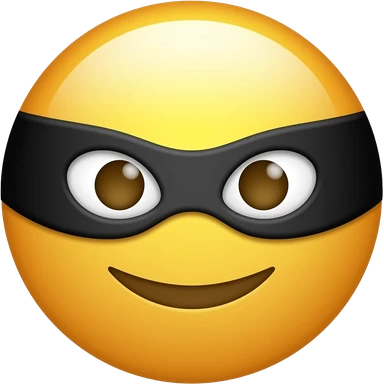 Robber emoji sticker