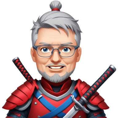 Battle-Ready Samurai sticker