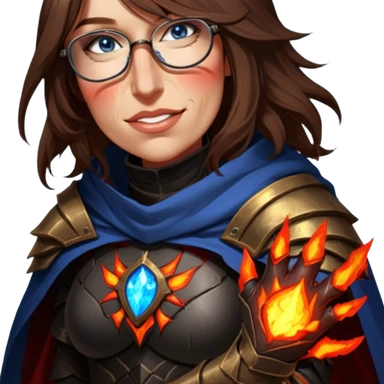 Volcanic Warlock sticker