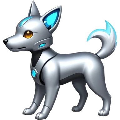 Futuristic Fakemon-canine sticker