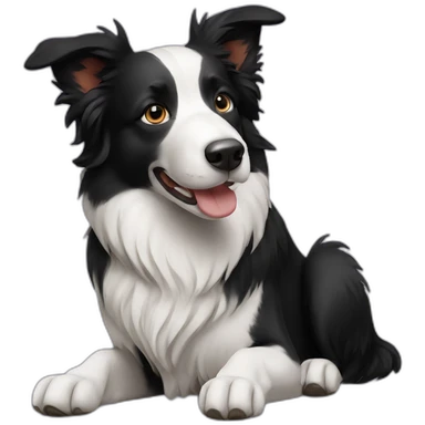 border collie sticker