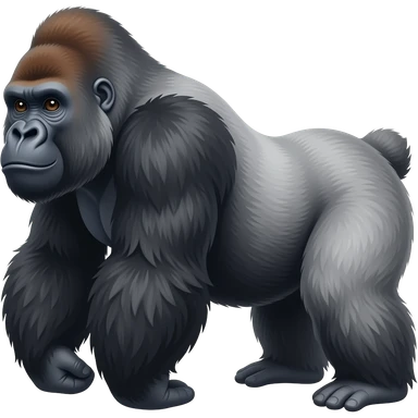 Gorilla it penis sticker