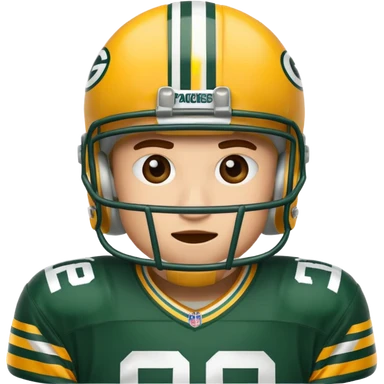 Packers player  sticker