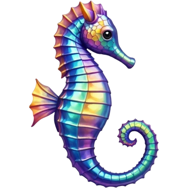 Seahorse sticker