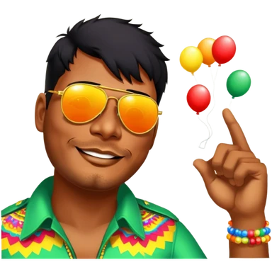 Joyful Reveler sticker