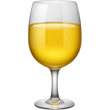 Yellow cup of wine  sticker
