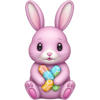 bunny is candy cute :3 sticker