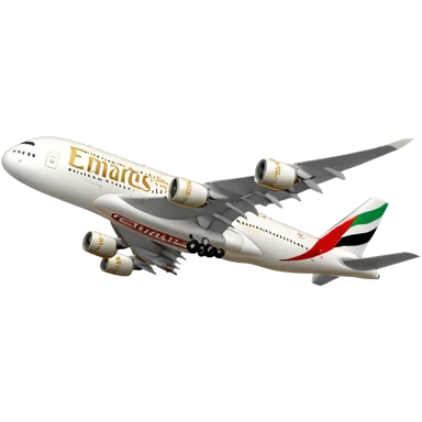 Emirates Airbus A380  sticker