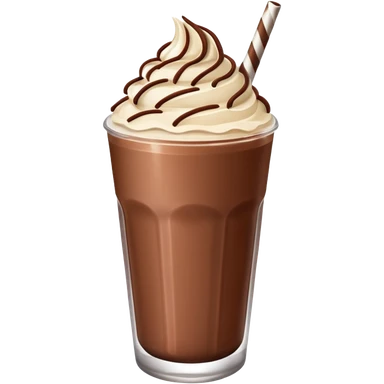 Chocolate milkshake  sticker