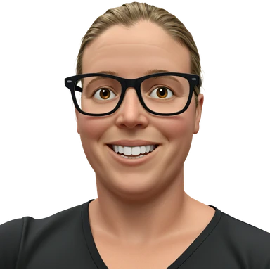 smiling boy in black shirt sticker