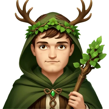 Forest Wizard sticker
