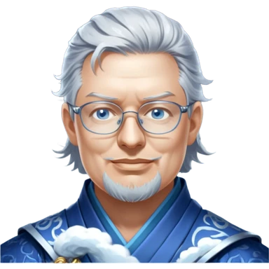 Moonlit Samurai sticker