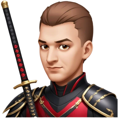 Katana Master sticker