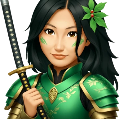 Emerald Samurai sticker