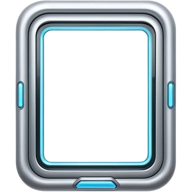 futuristic frame sticker