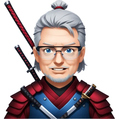 Fierce Samurai sticker