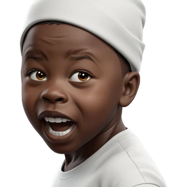 dark-skinned boy meme expression sticker