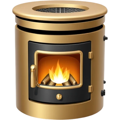 Stufa a pellet sticker