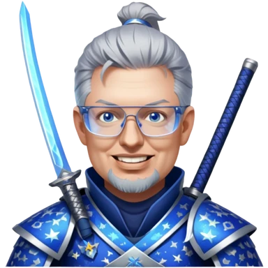 Celestial Samurai sticker