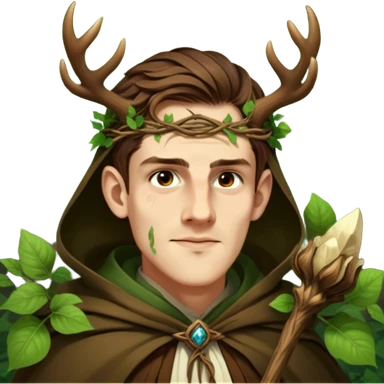 Forest Wizard sticker