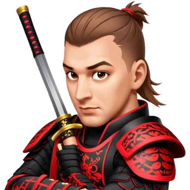 Daring Samurai sticker