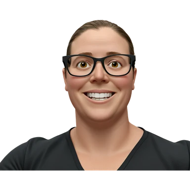 smiling boy in black shirt sticker