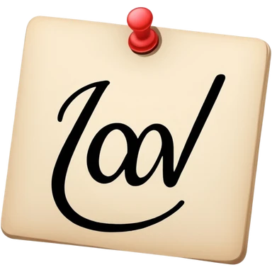 LETTER sticker