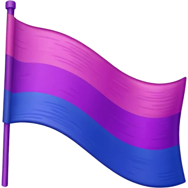 Bisexual flag sticker