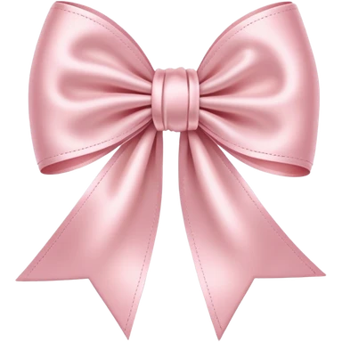 Light pink bow sticker