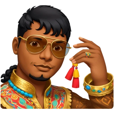 Folkloric Dancer sticker