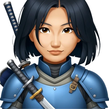 Samurai Defender sticker