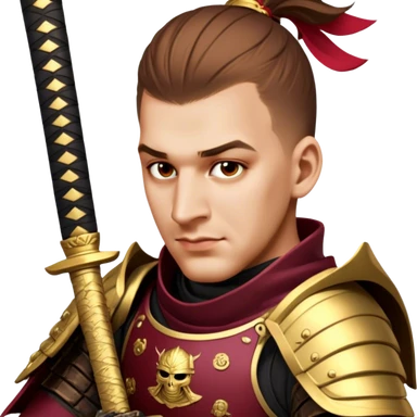 Samurai Leader sticker