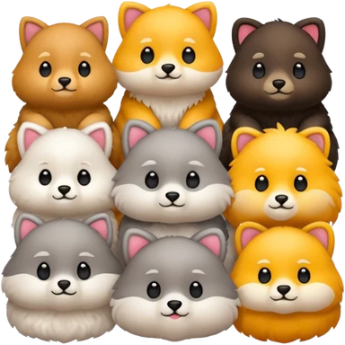 Animales tiernos sticker