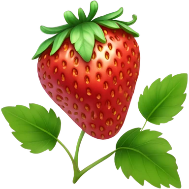 strawberry sticker