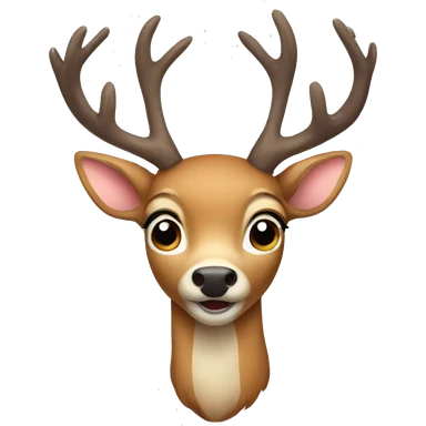 Deer sticker