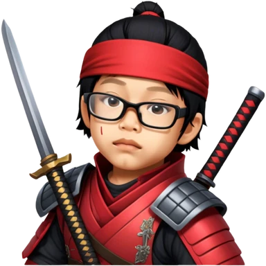 Battle-Ready Samurai sticker