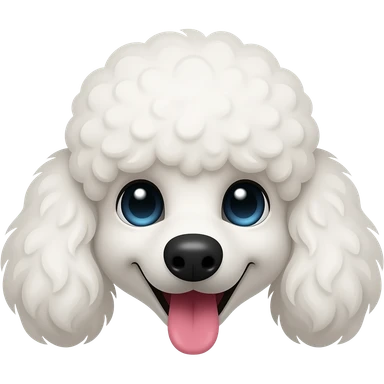 Poodle  sticker