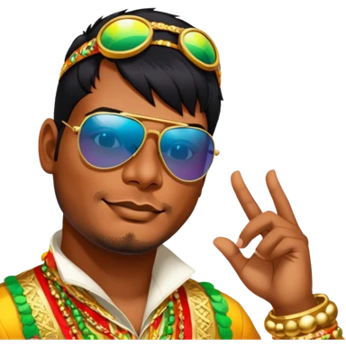 Colorful Parade Participant sticker