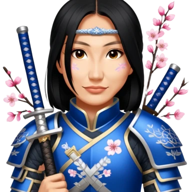 Samurai Warrior sticker