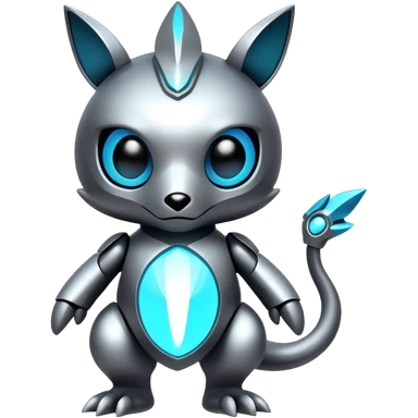 Futuristic Fakemon-creature sticker