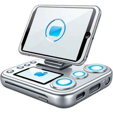 futuristic technological kit sticker