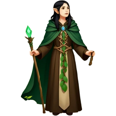 Forest Wizard sticker